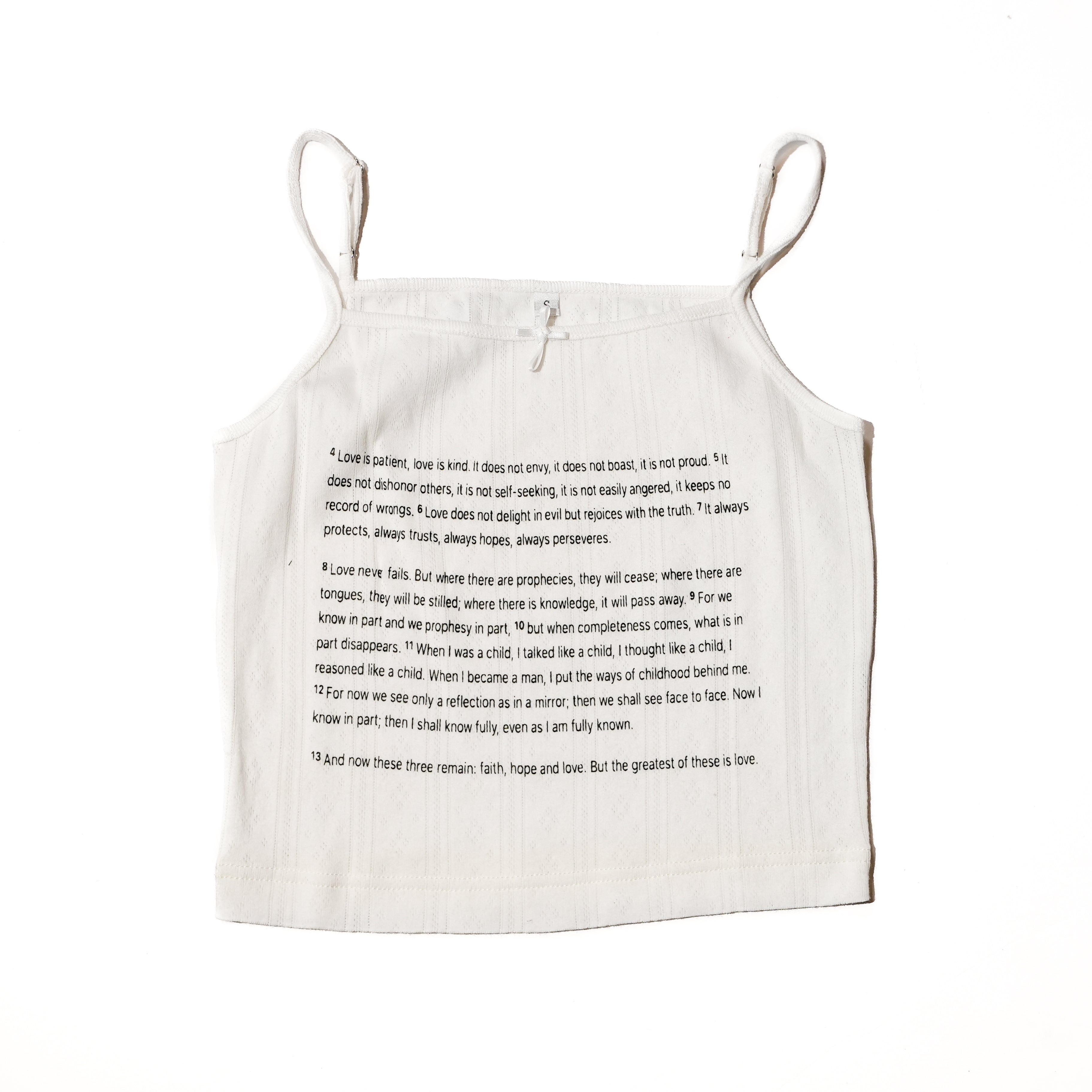 Love is patient tank – Praying