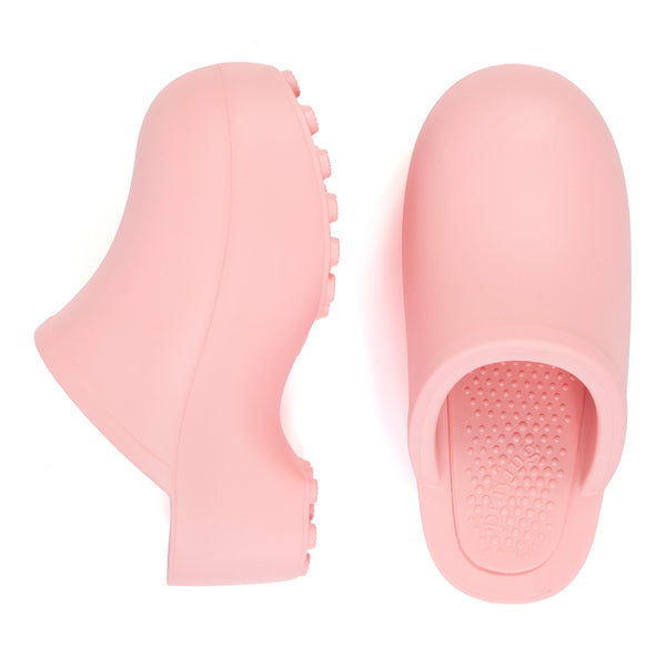 Light best sale pink clogs