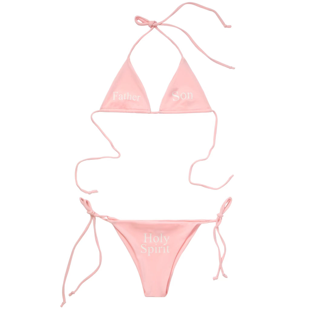 Holy Trinity Bikini Set Pink
