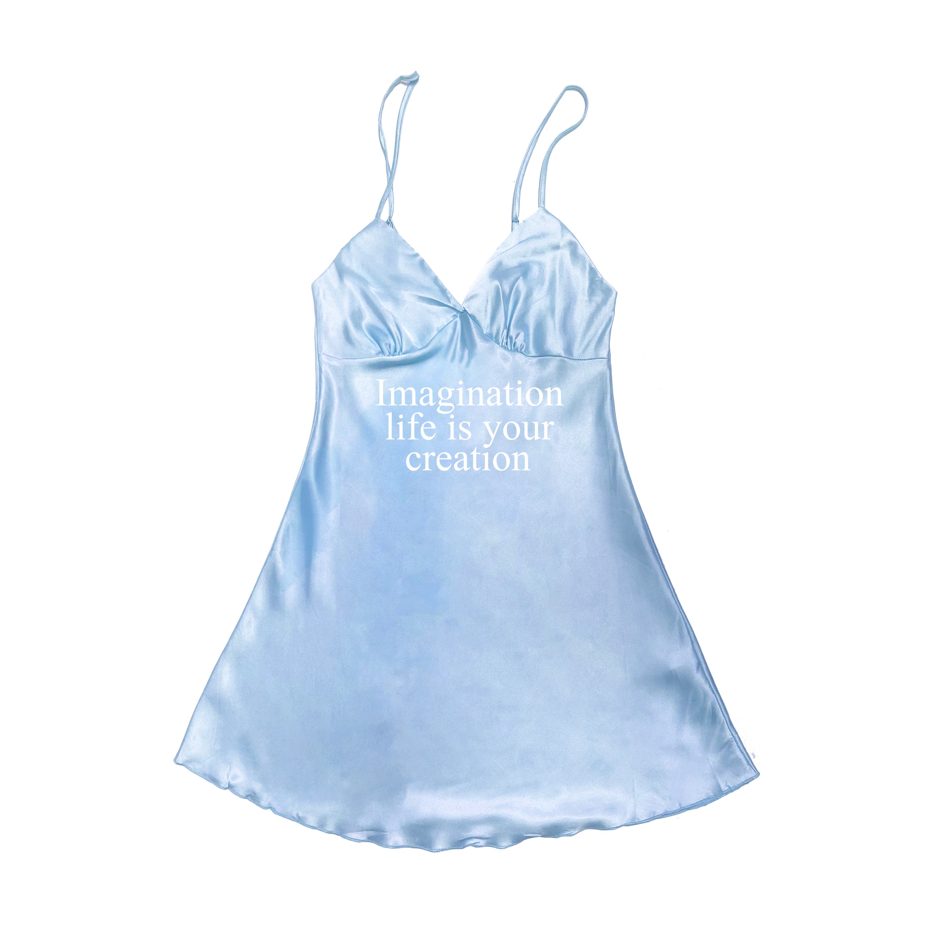 Imagination Slip Dress Blue Praying Imagination Slip Dress Blue Praying