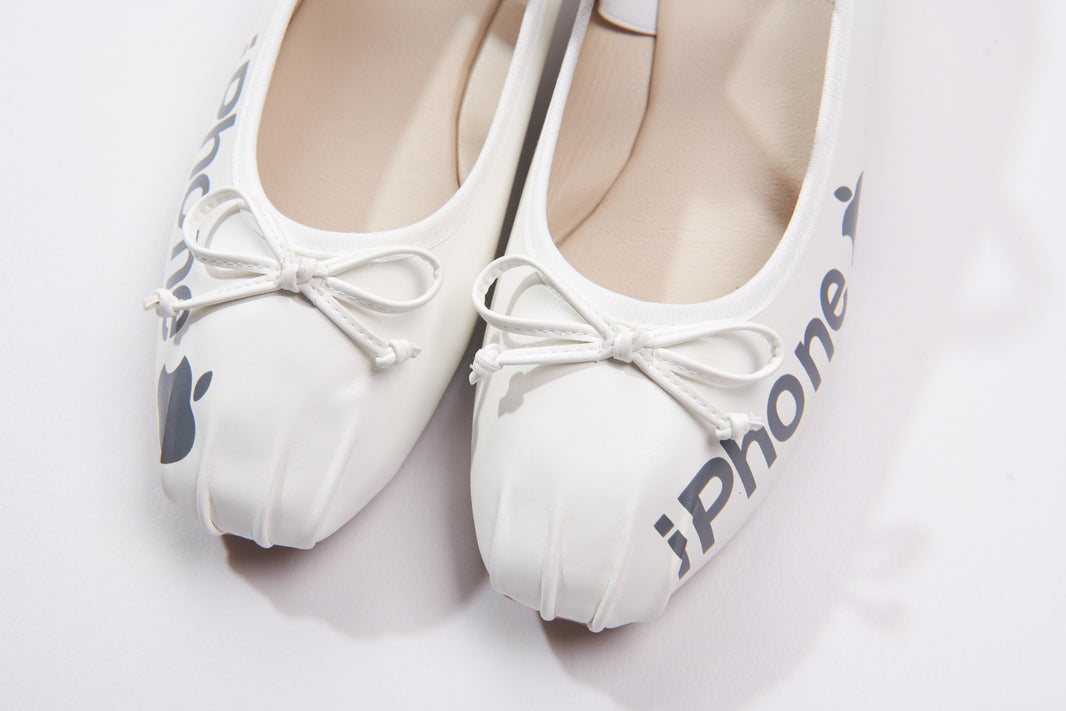 Phone Ballet Flats
