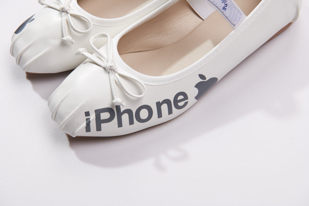 Phone Ballet Flats