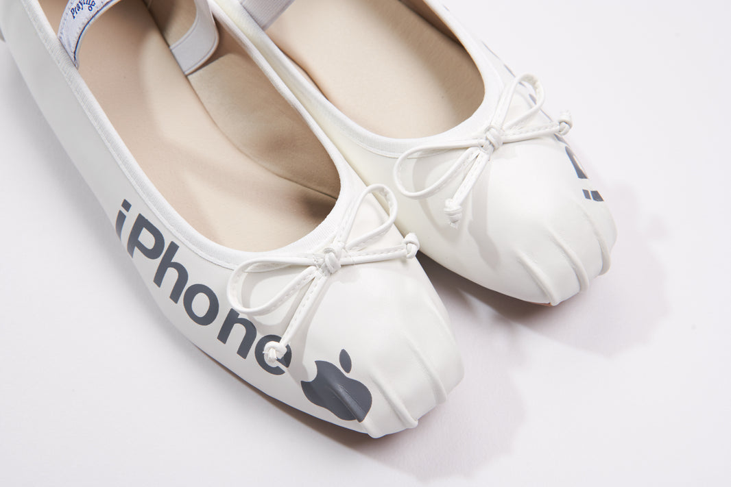 Phone Ballet Flats