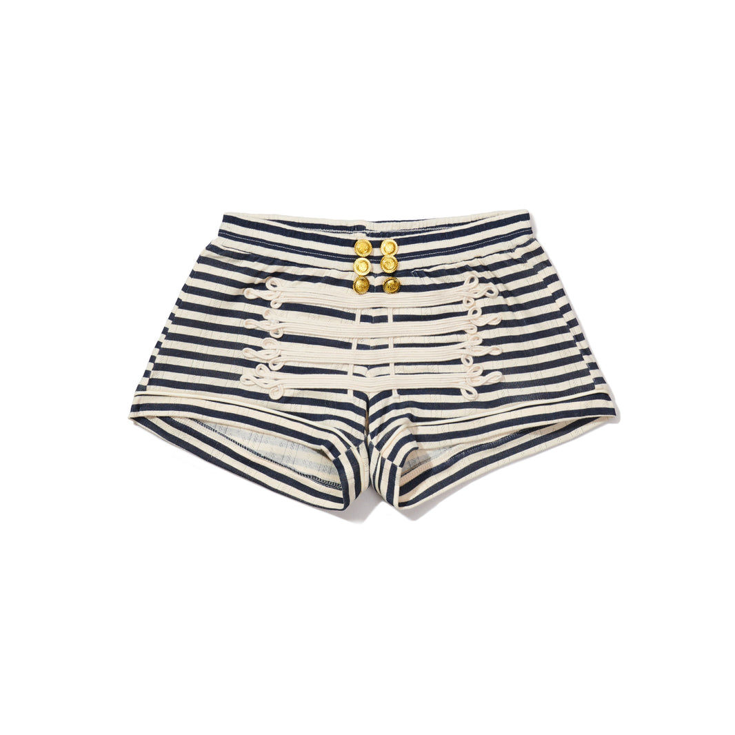 Striped Marching Band Women's Shorts