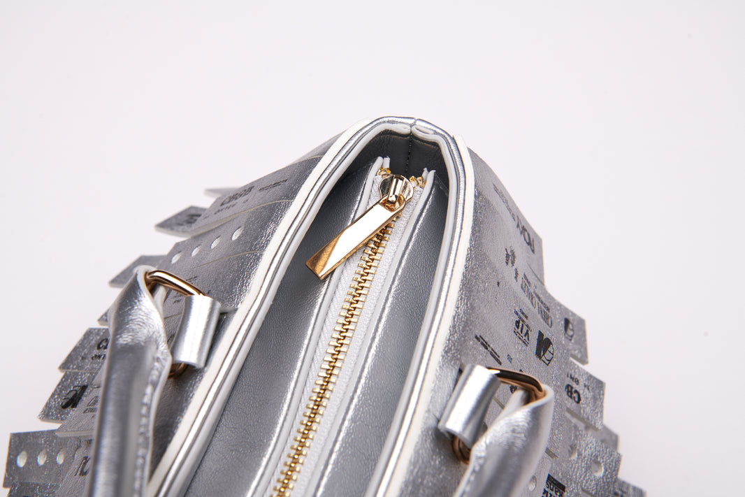 Silver Wristband Bag