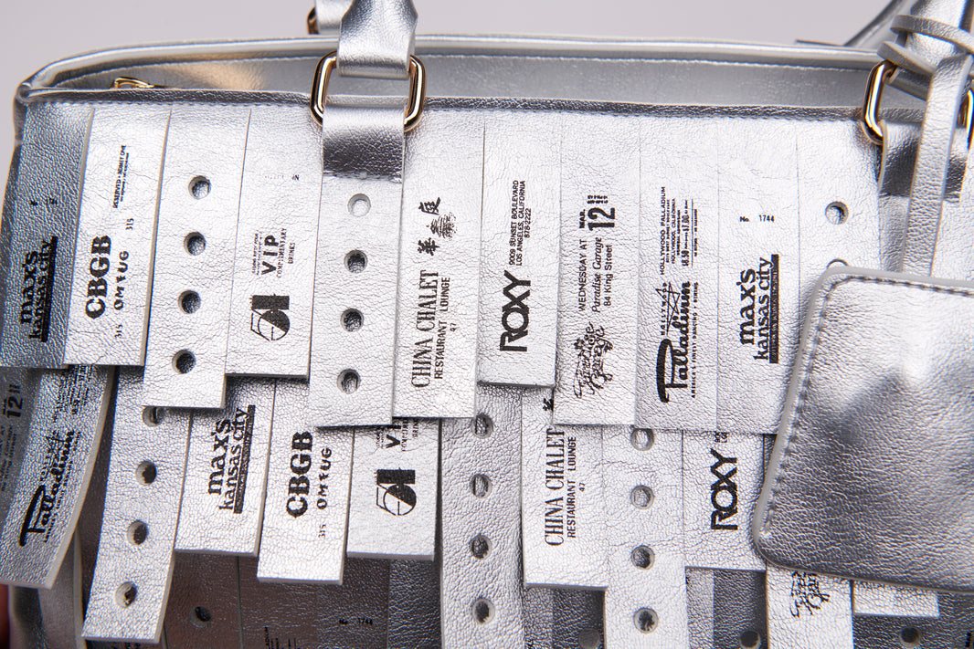 Silver Wristband Bag