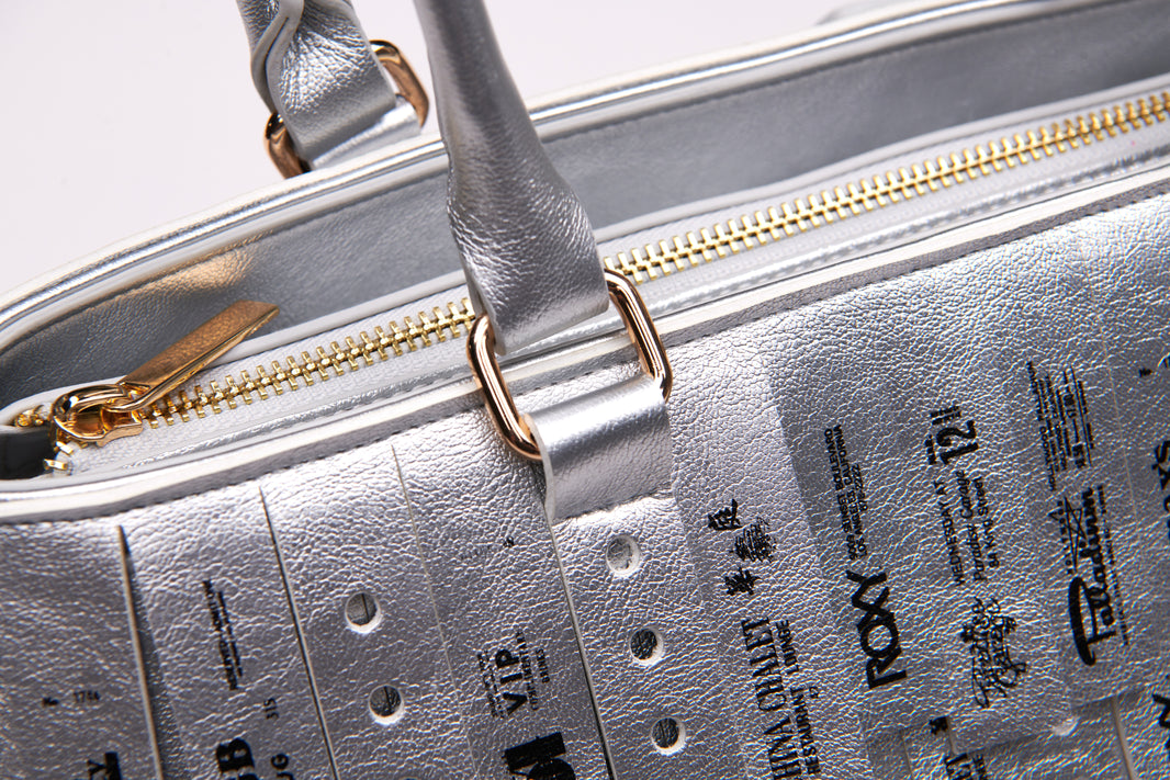 Silver Wristband Bag