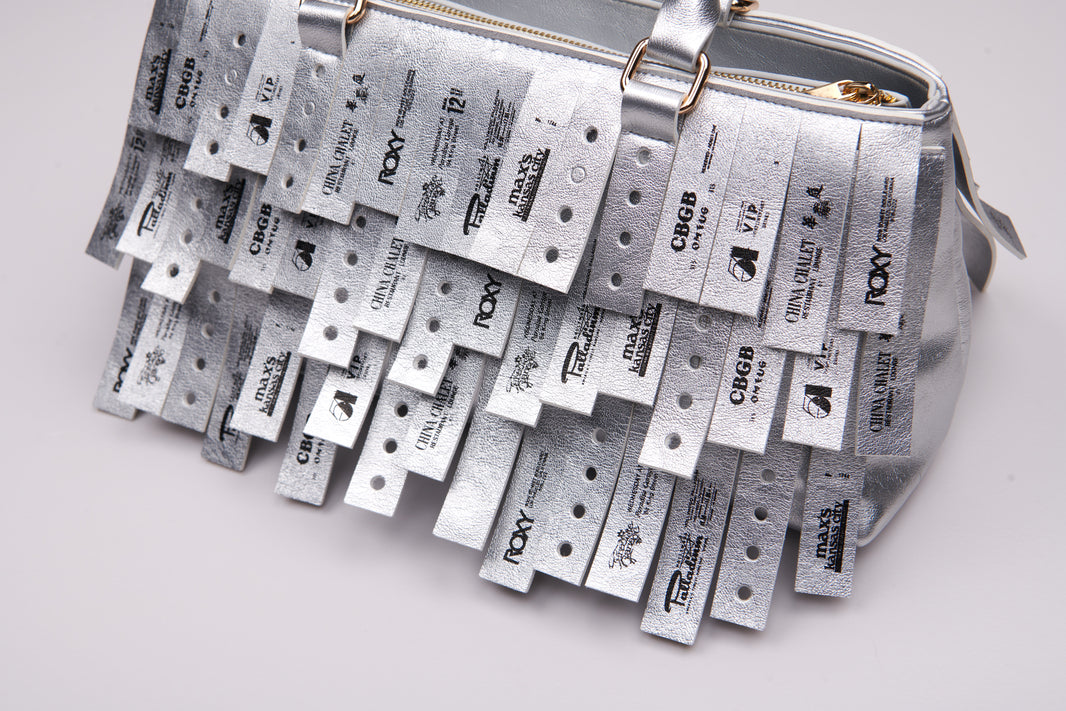 Silver Wristband Bag