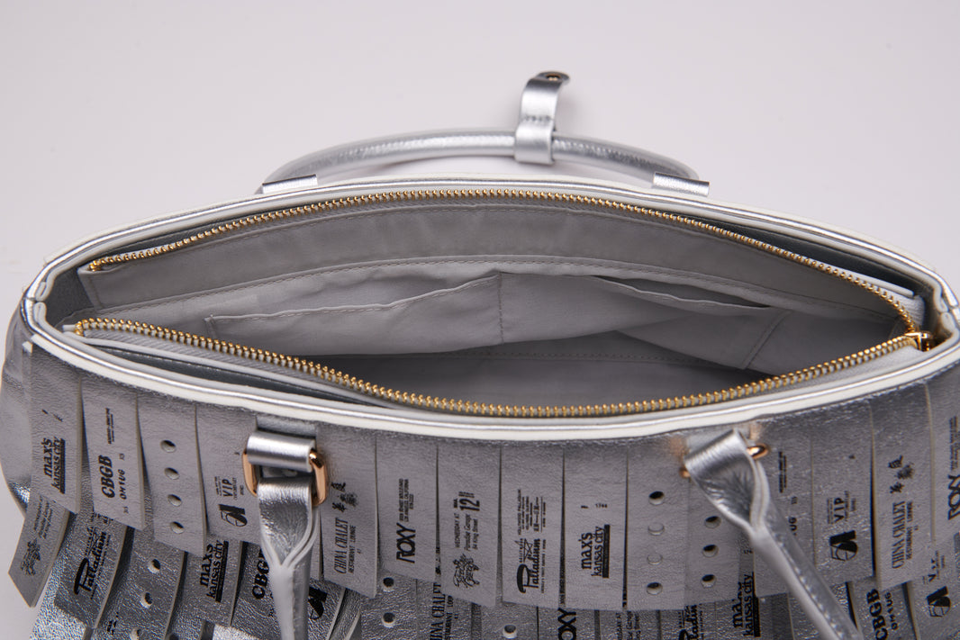 Silver Wristband Bag