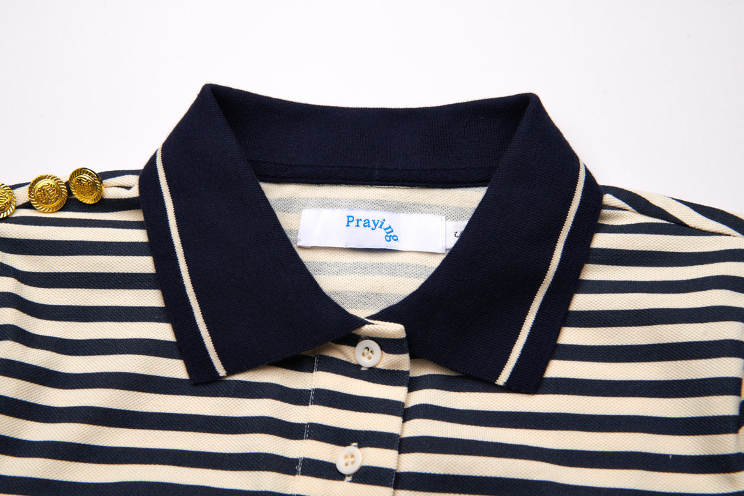 Harbor Stripe Women's Top