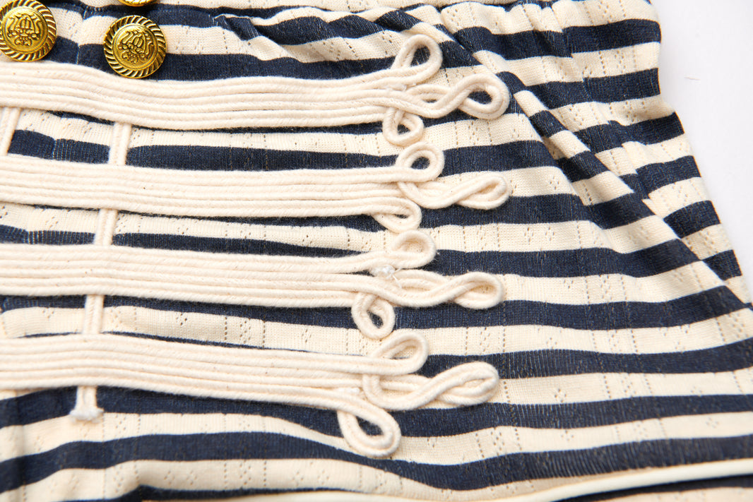 Striped Marching Band Women's Shorts