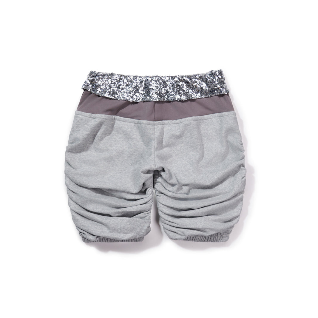 Layered Sequin Shorts Womens