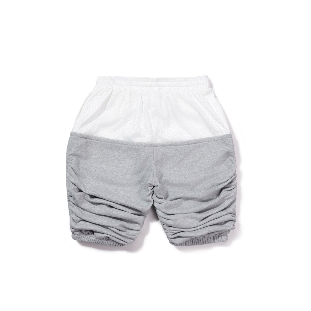 Layered Scrunched Sweatshorts Mens