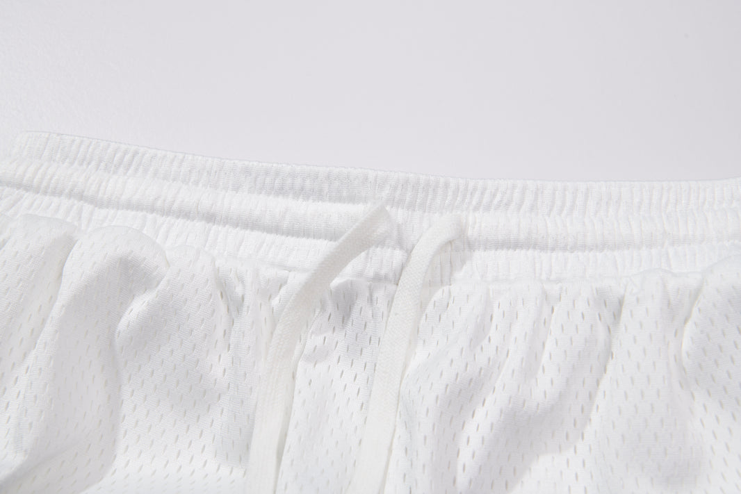 Layered Scrunched Sweatshorts Mens
