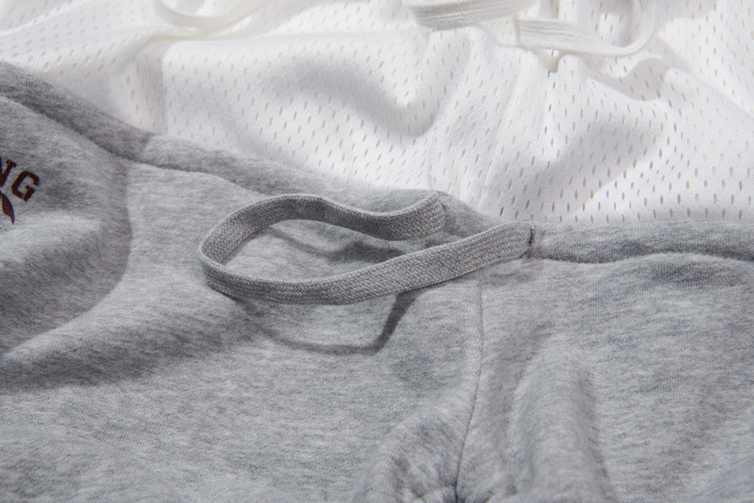 Layered Scrunched Sweatshorts Mens