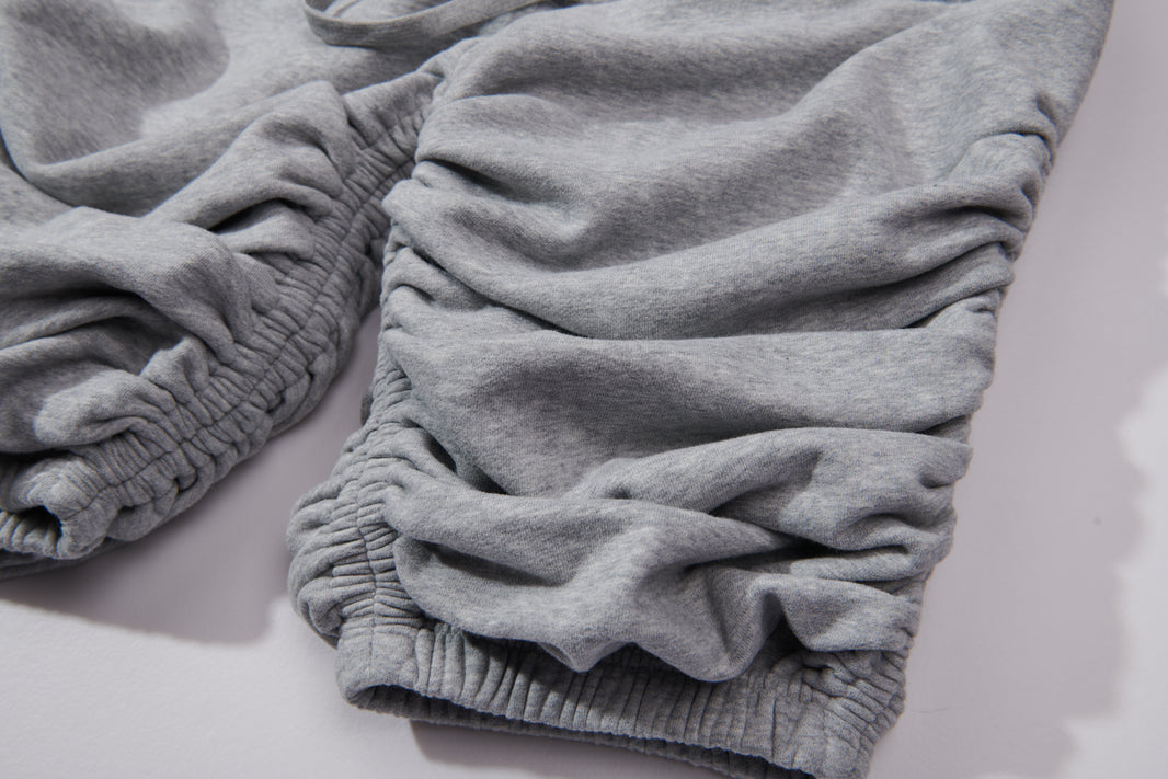 Layered Scrunched Sweatshorts Mens
