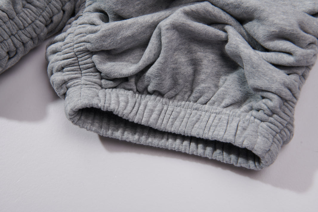 Layered Scrunched Sweatshorts Mens