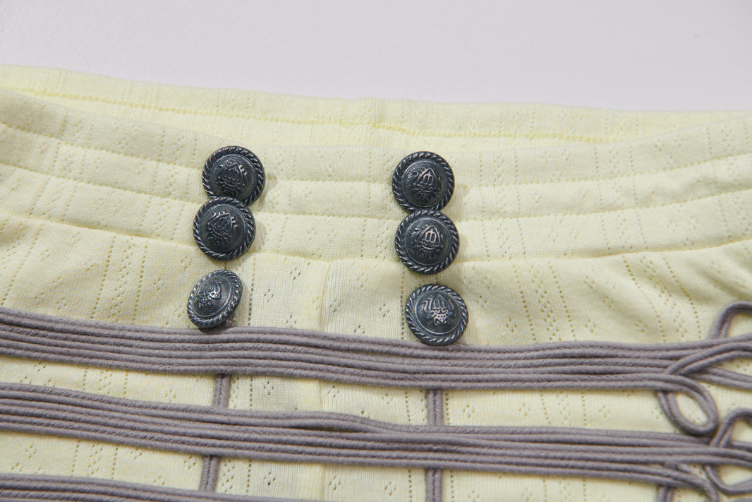 Marching Band Shorts Yellow