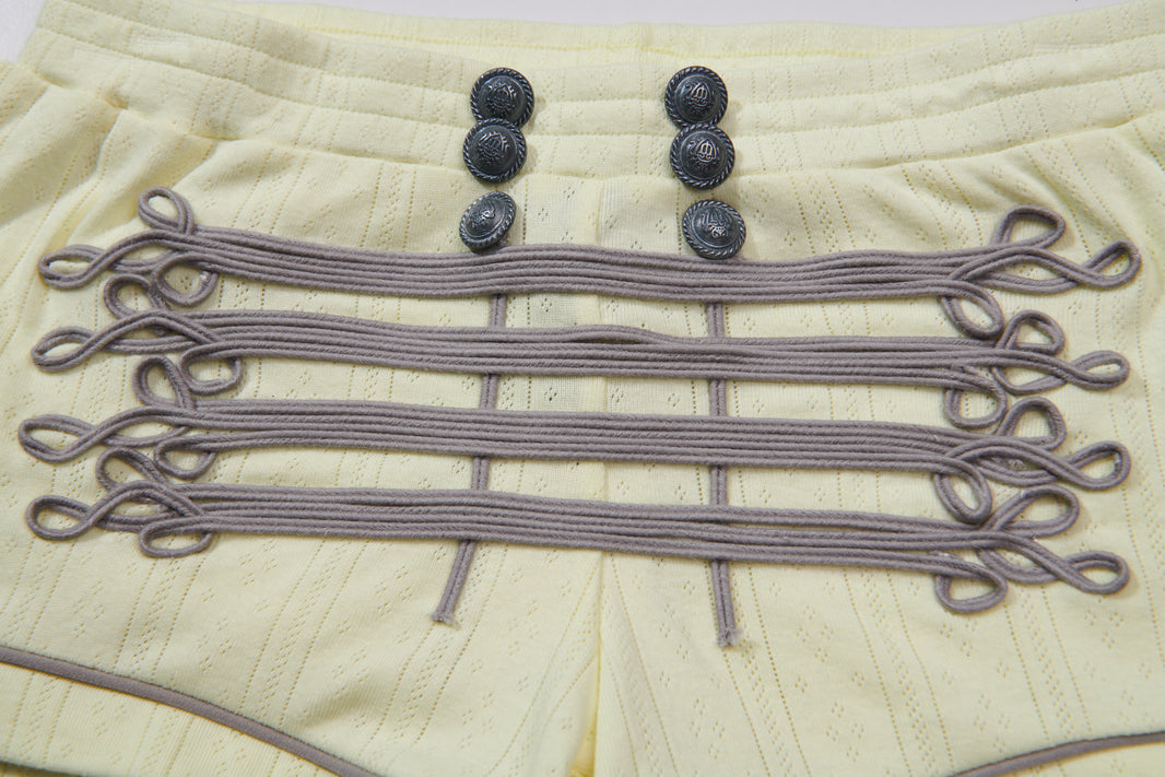 Marching Band Shorts Yellow