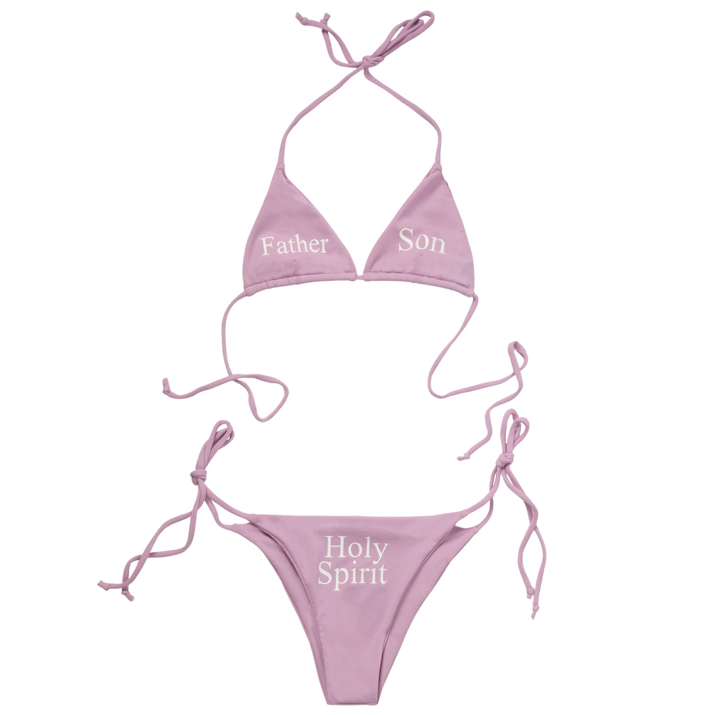 Holy Trinity Bikini Set Lilac