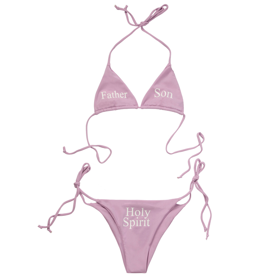 Holy Trinity 比基尼套装 紫丁香