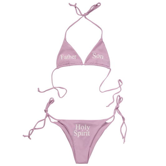 Holy Trinity 比基尼套装 紫丁香