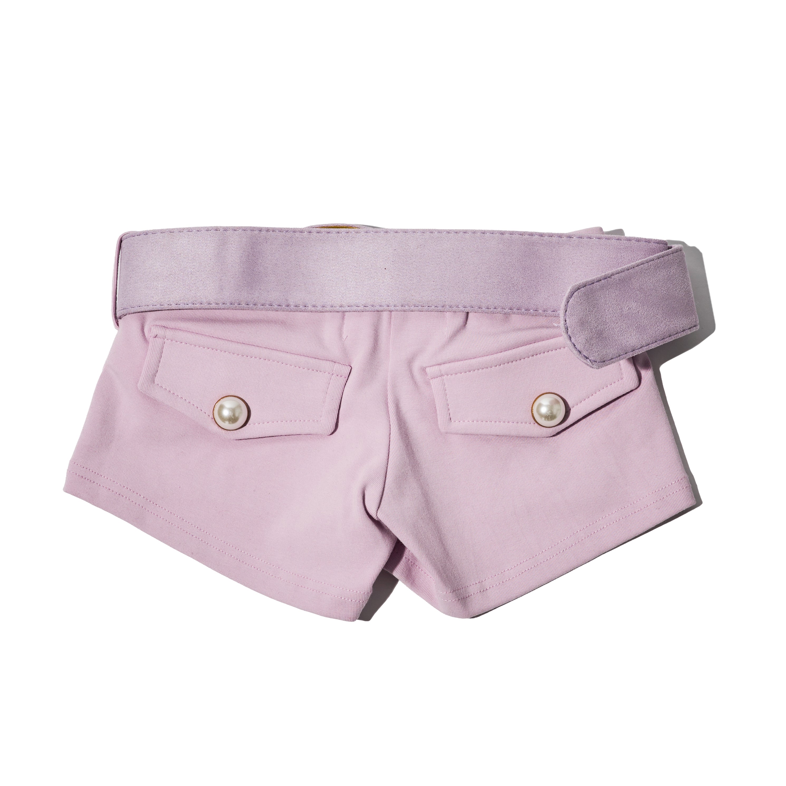 Belted Short Shorts Pink – Praying