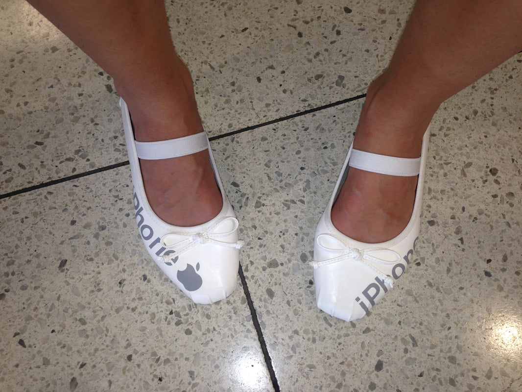Phone Ballet Flats