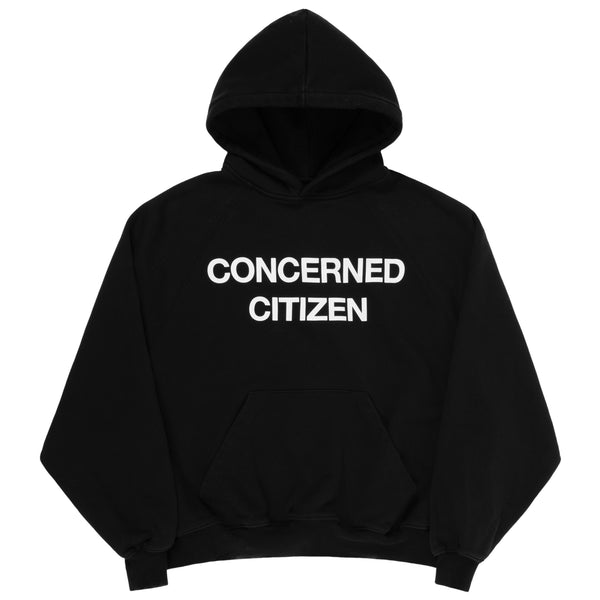 Concerned Citizen Hoodie Black