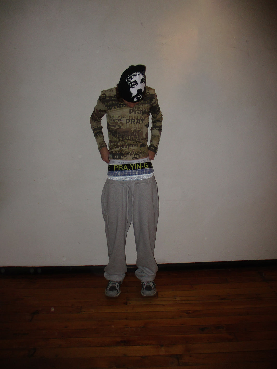 完売アイテム:Praying underwear sweats plaid Underwear Sweats – Praying