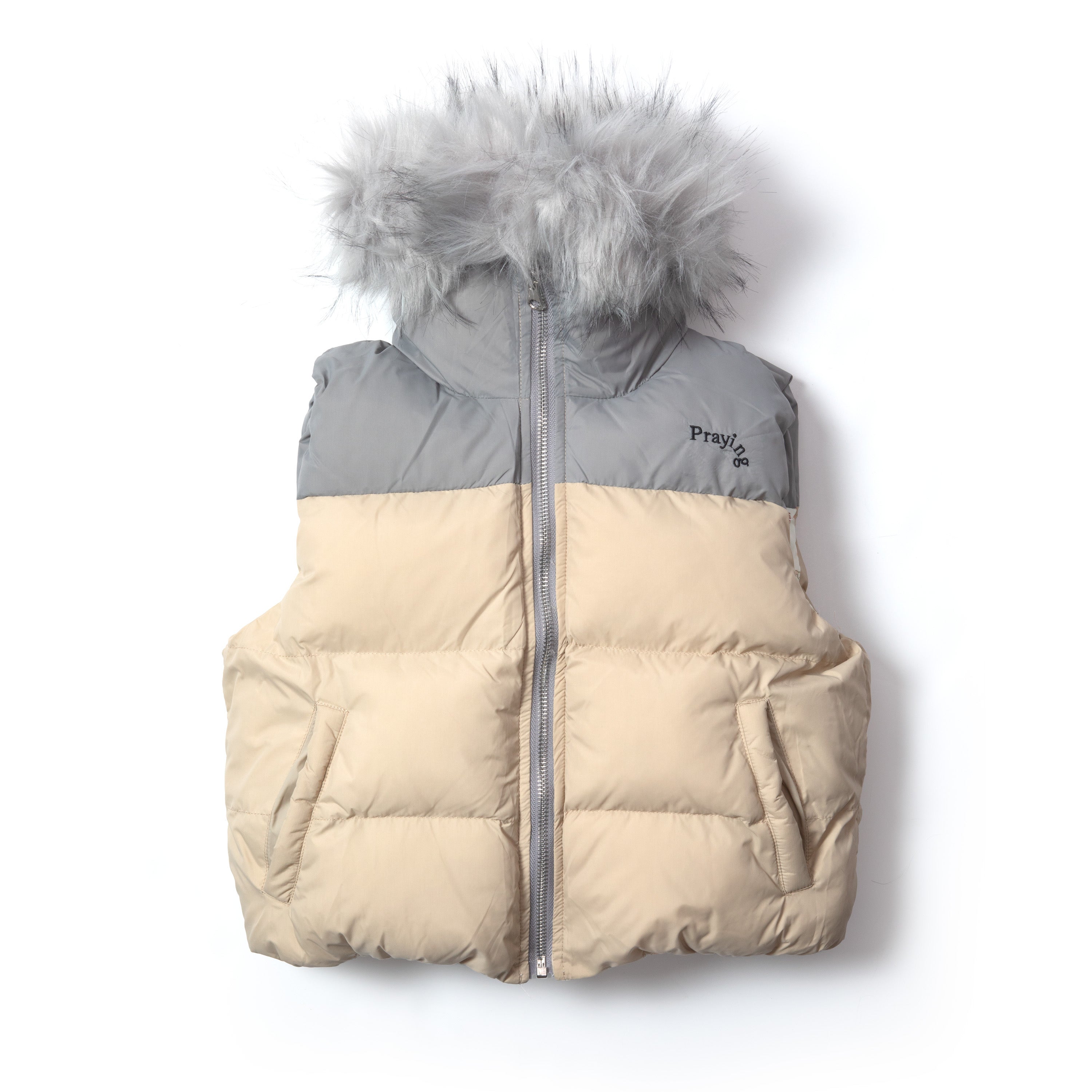 Reversible Puffer Vest – Praying