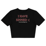 I Have Sinned Cropped Tee