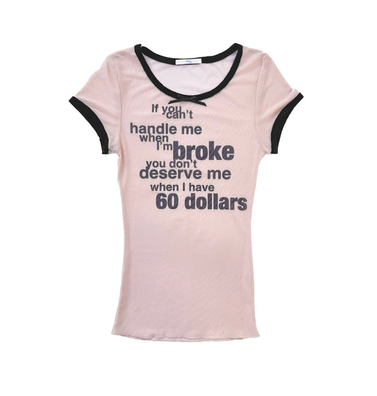60 Dollar Sheer Top