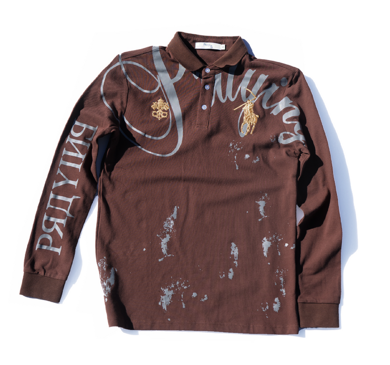 Praying 国内発送 Praying Sports ジップアップジャケット light-brown-rhinestone-