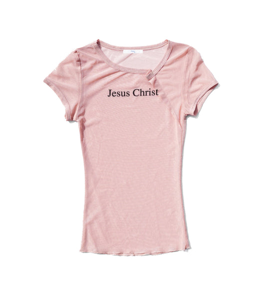 Jesus Christ Fold Sheer Tee