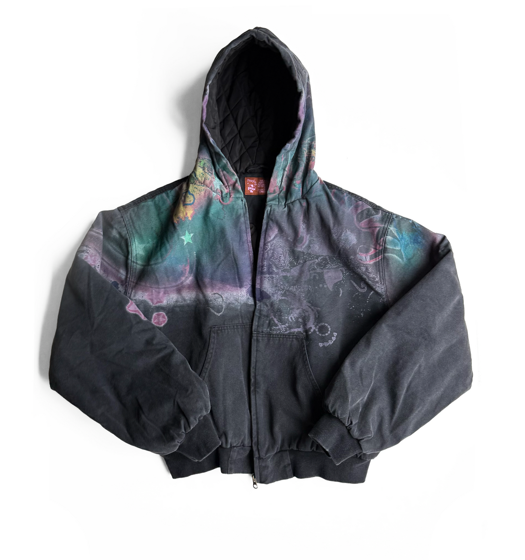 Black Raver Jacket