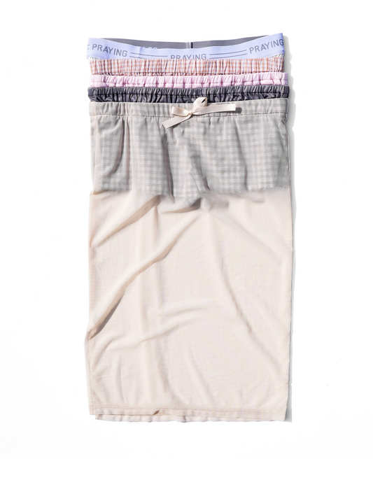 Boxer Sheer Skirt