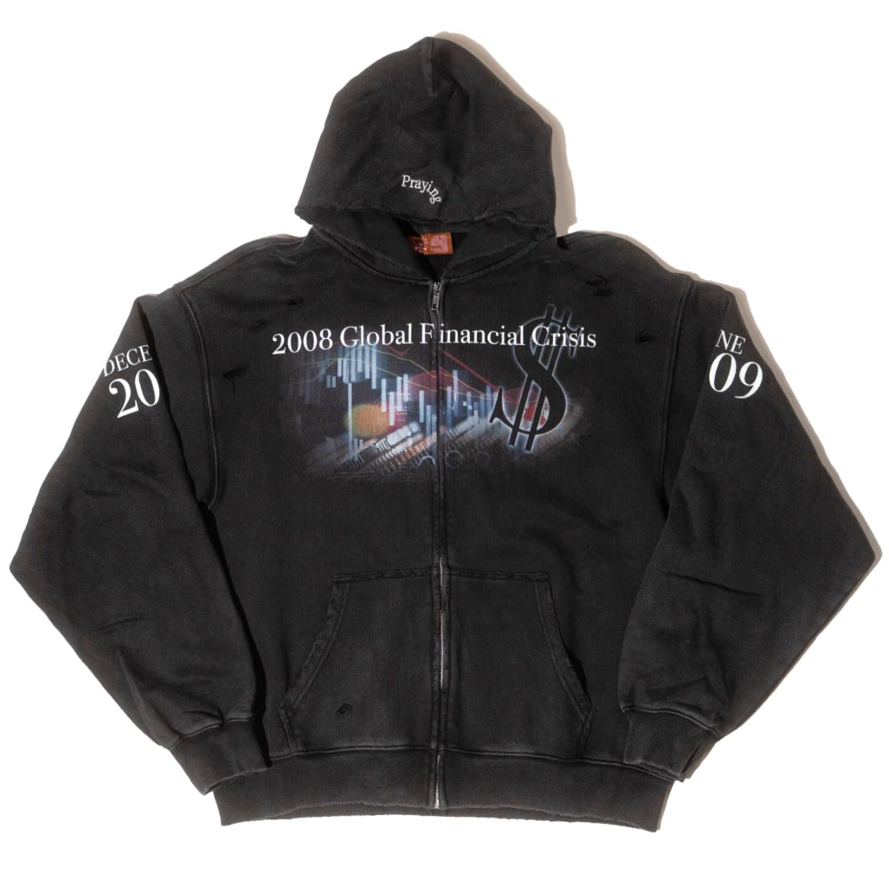 Financial Crisis Destroyed Hoodie