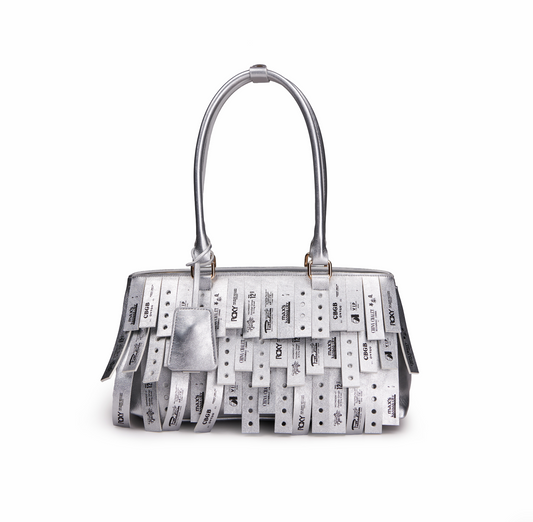 Silver Wristband Bag