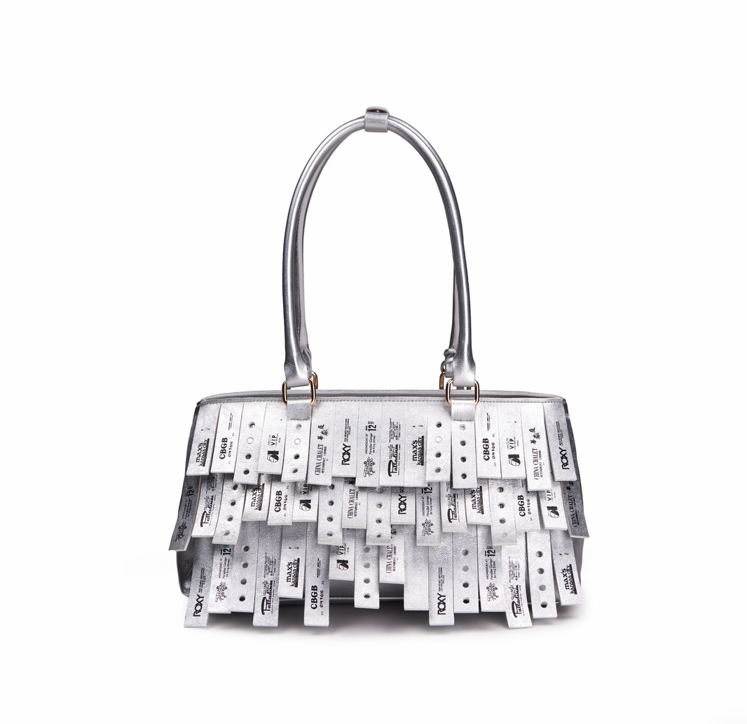 Silver Wristband Bag