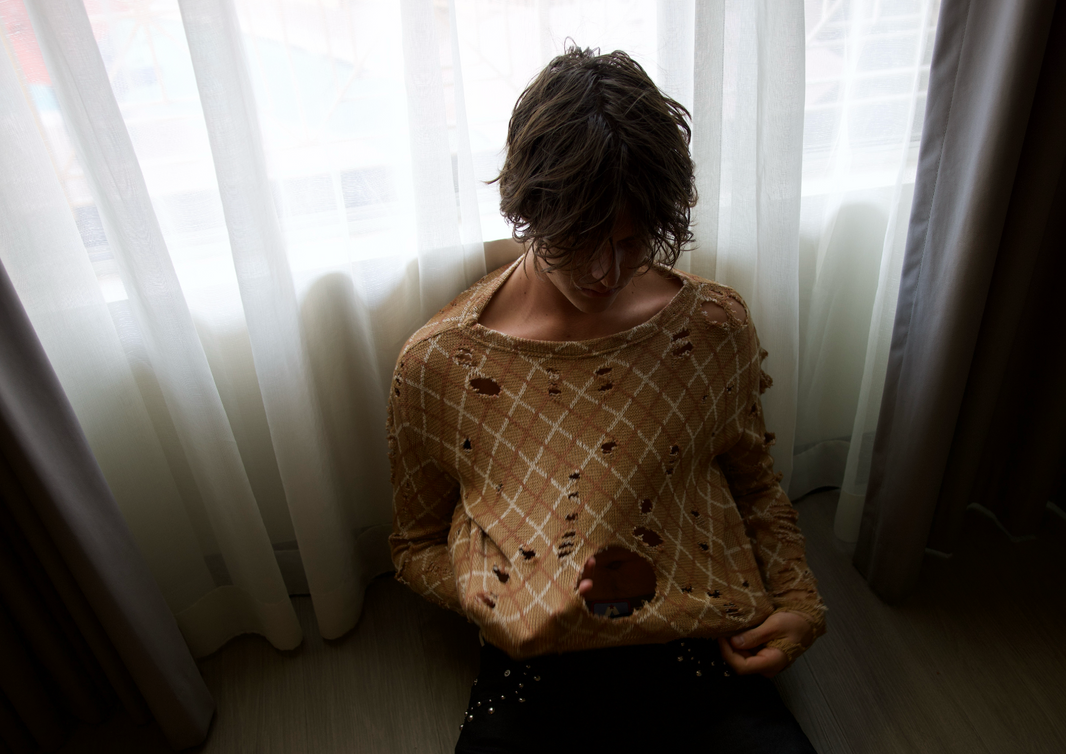 Distressed Sweater