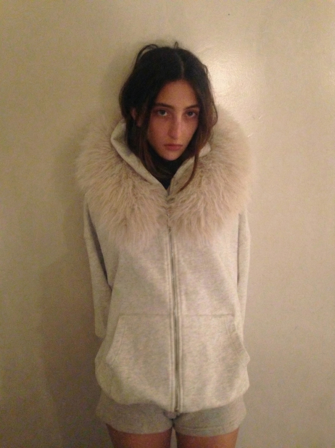 Fur Hoodie