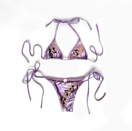 Music Note Bikini Set