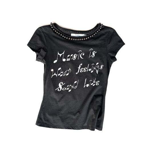 Music Is Pearl Womens T Shirt