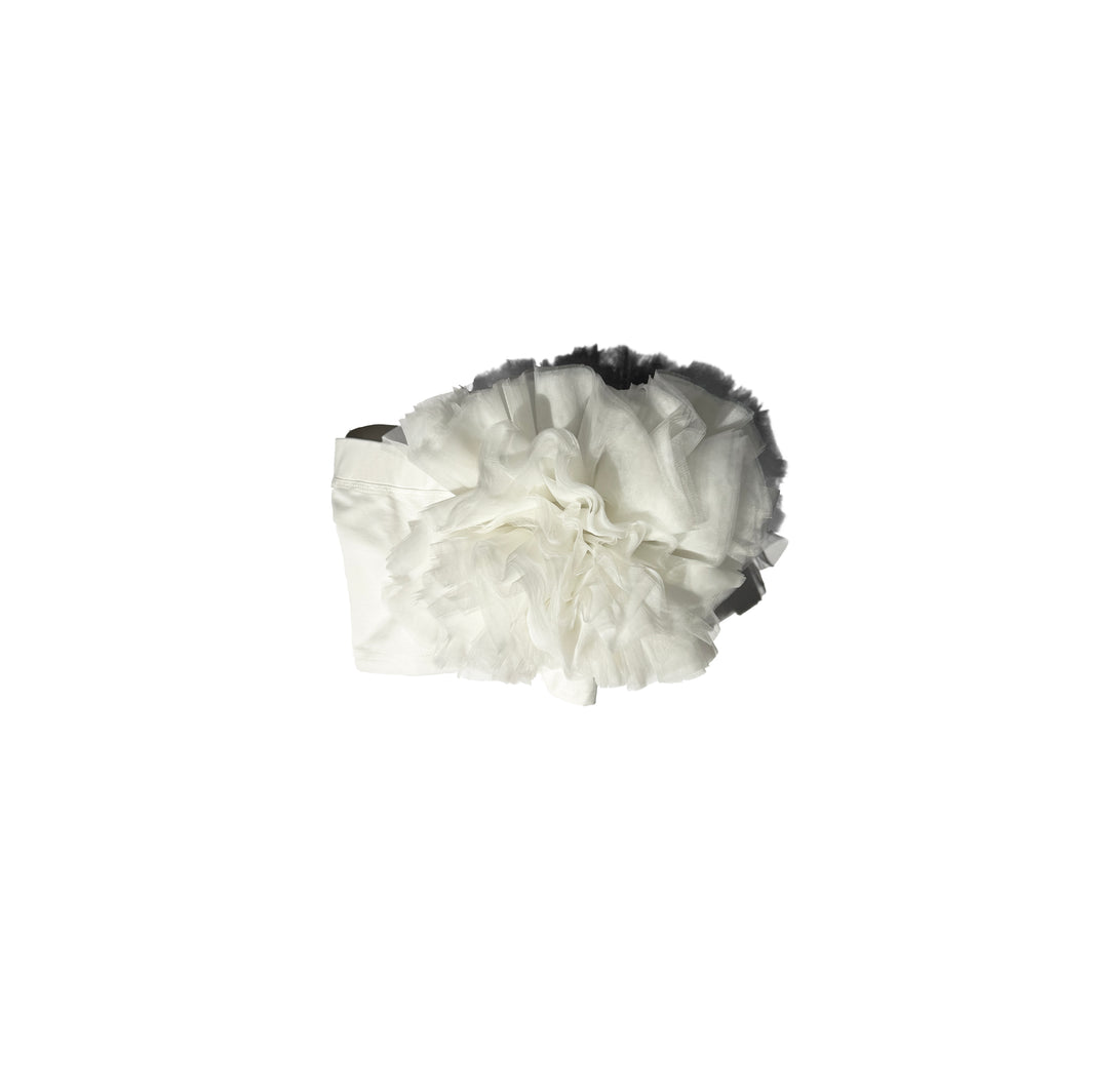 Gathered Tutu Shorts - Side