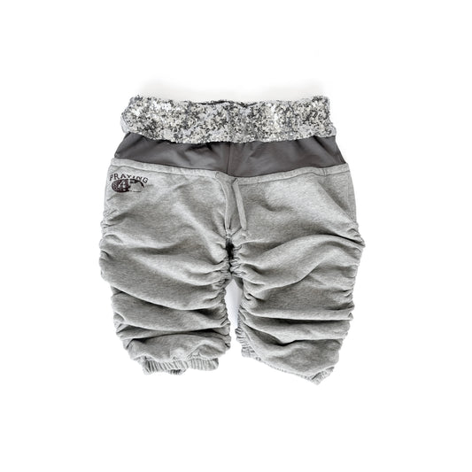 Layered Sequin Shorts Womens