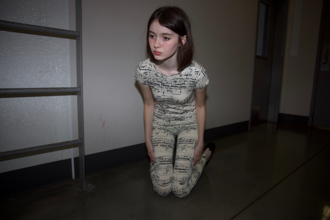 Music Note Print Leggings