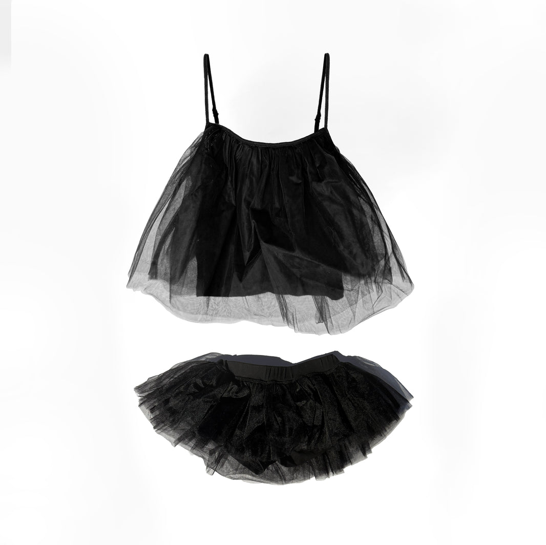 Tulle Set Black