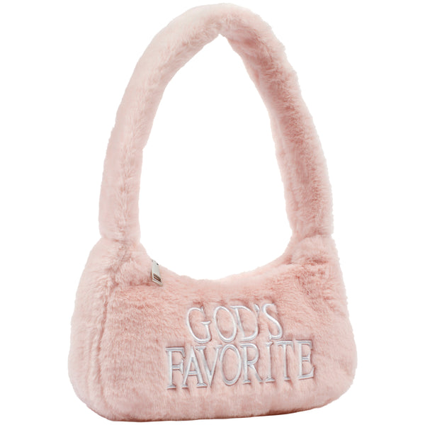 God's Favorite Furry Bag Pink