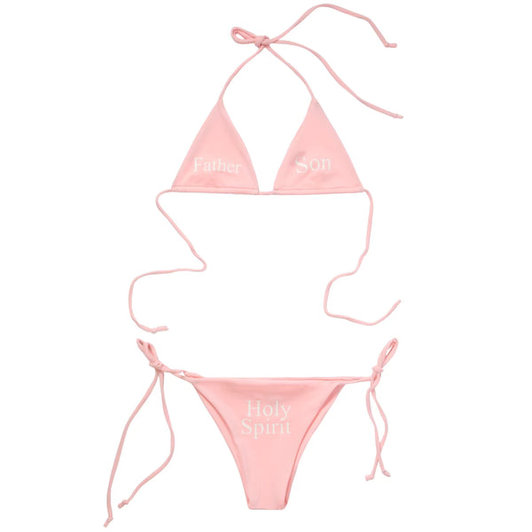 Holy Trinity Bikini Set Pink